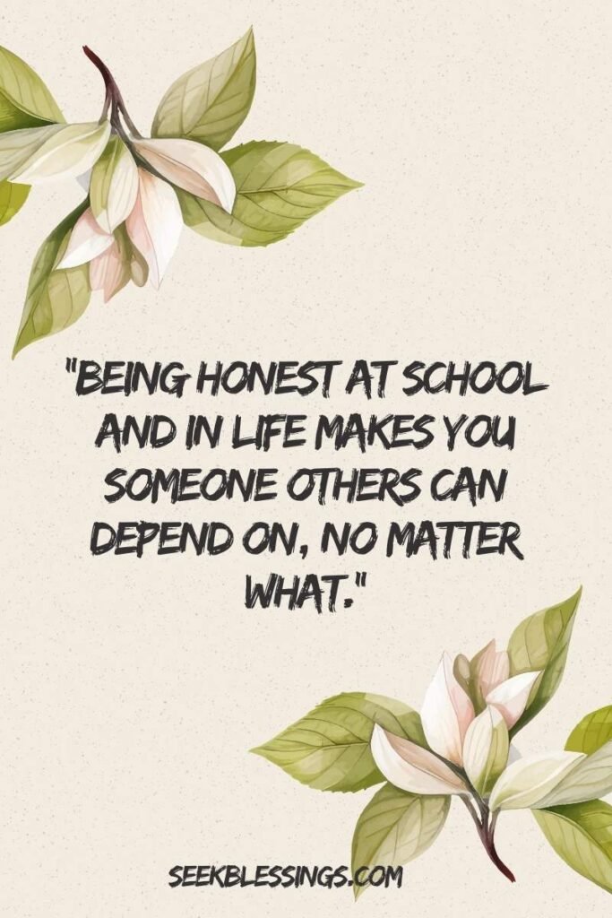Honesty Quotes for Kids & Students