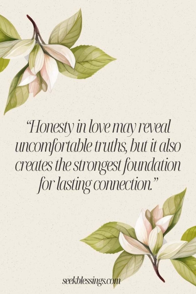 Honesty in Relationships Quotes