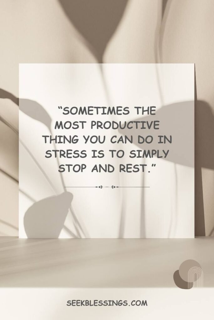Inner Peace Quotes for Stressful Times