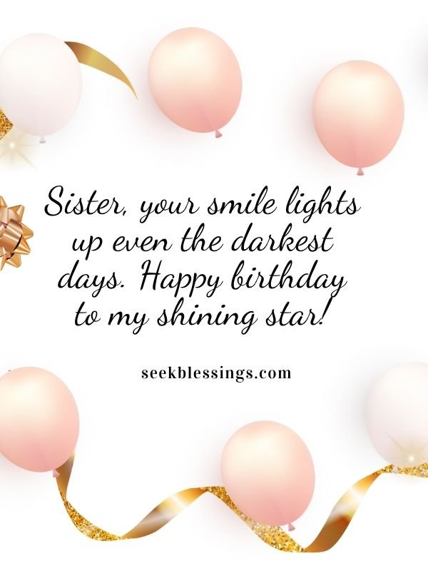Inspirational Birthday Quotes for Sister