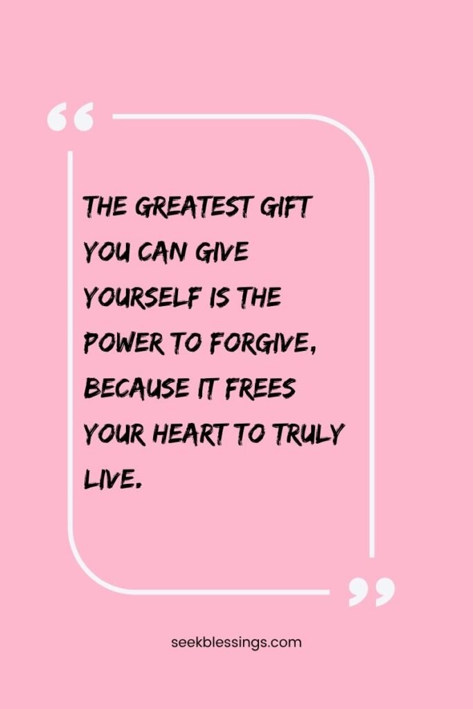 Inspirational Forgiveness Quotes
