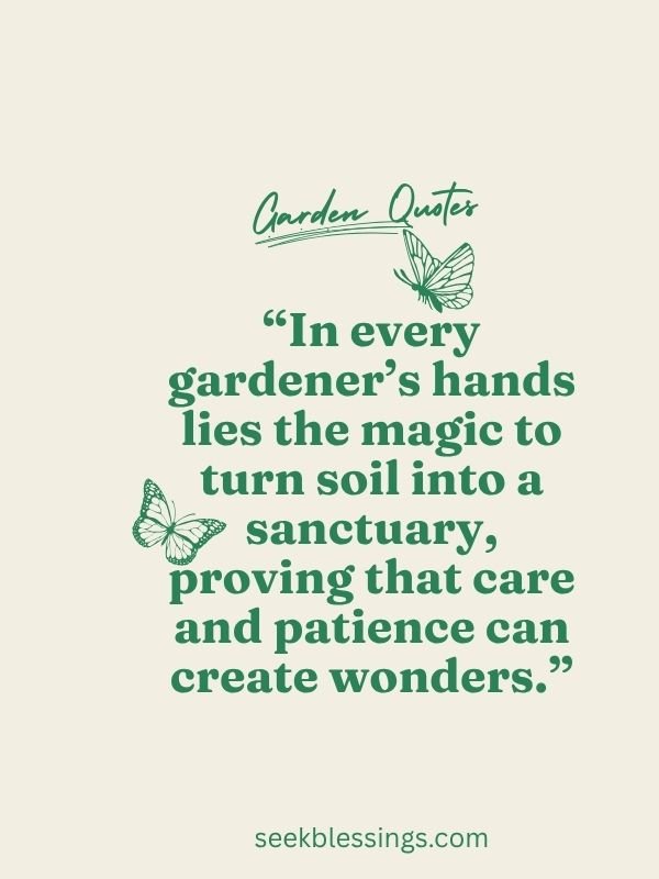 Inspirational Garden Quotes for Gardeners