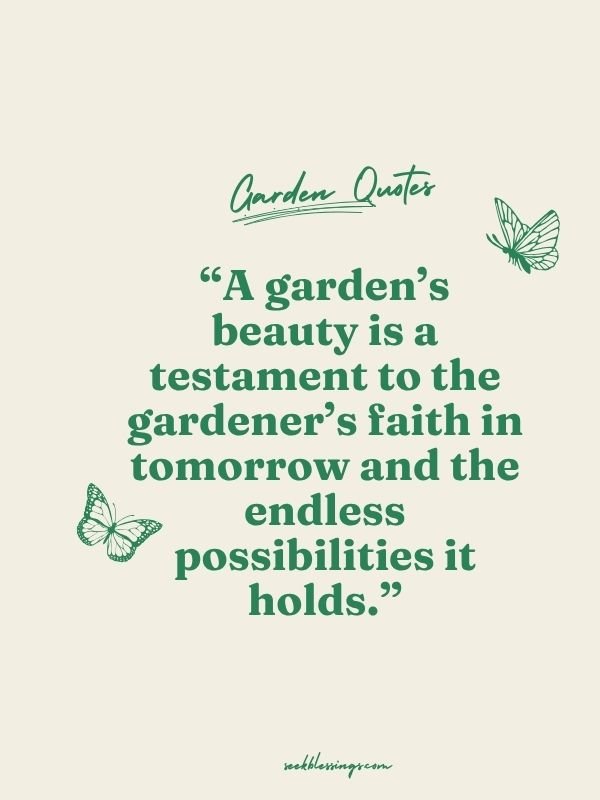 Inspirational Garden Quotes 