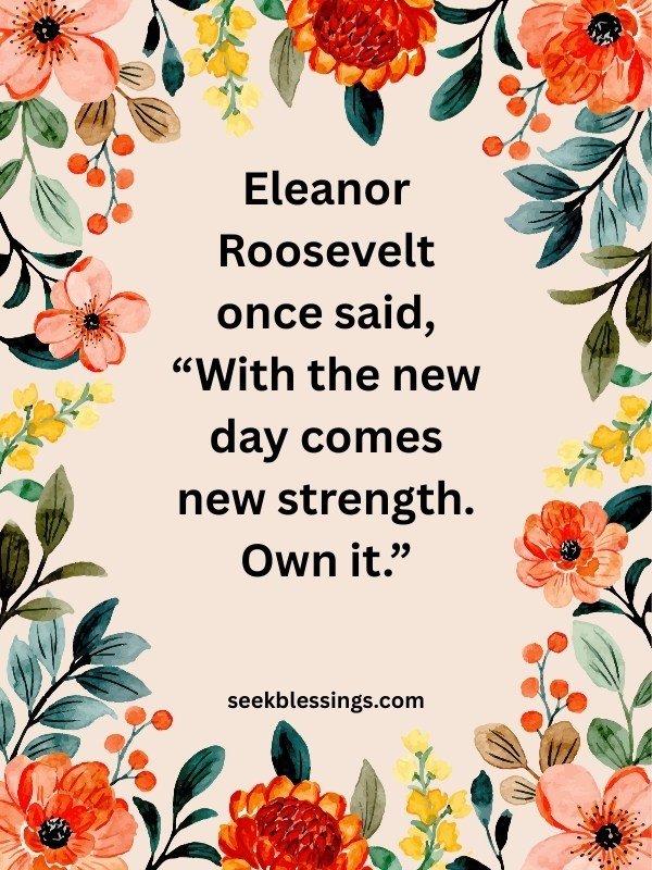 Inspirational Good morning Quotes for her