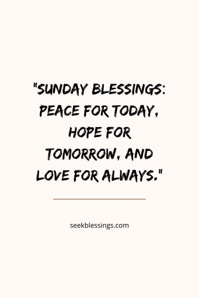 Inspirational Sunday Quotes