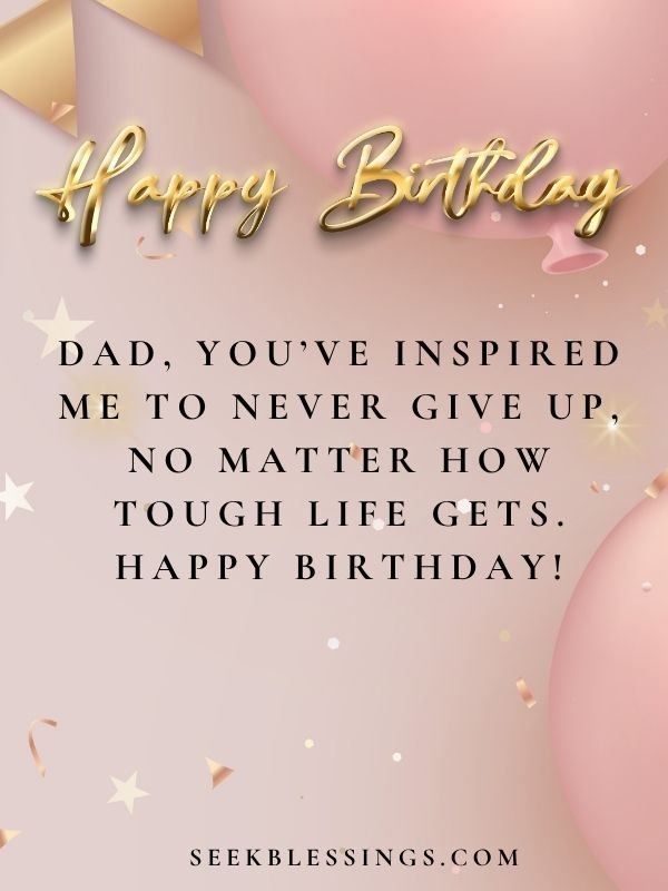 Inspirational & Thankful Birthday Quotes for Dad