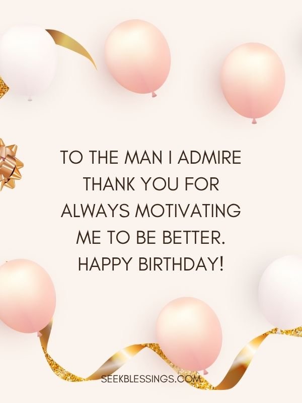 Motivational & Inspirational Birthday Quotes for Him