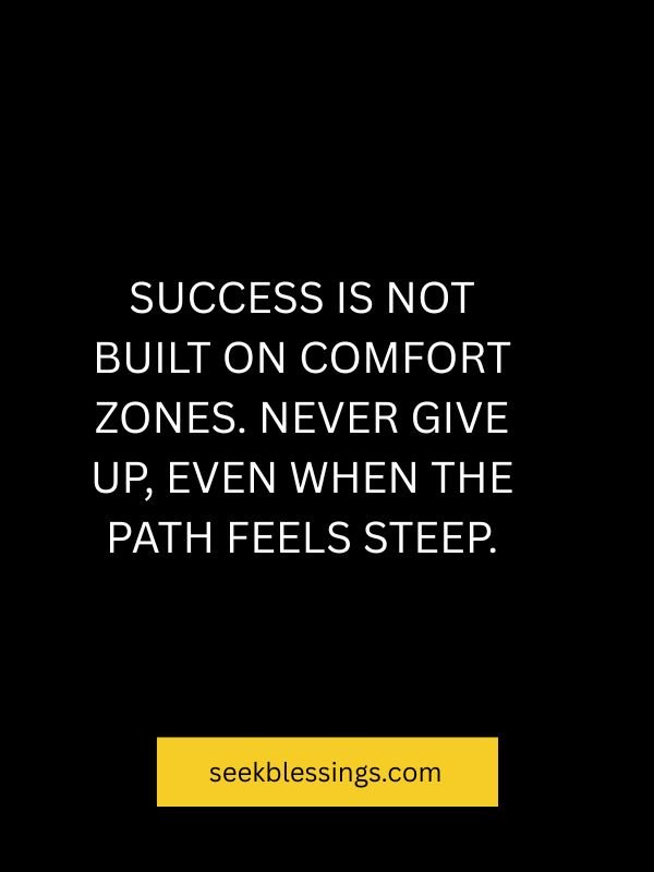 Motivational Never Give Up Quotes
