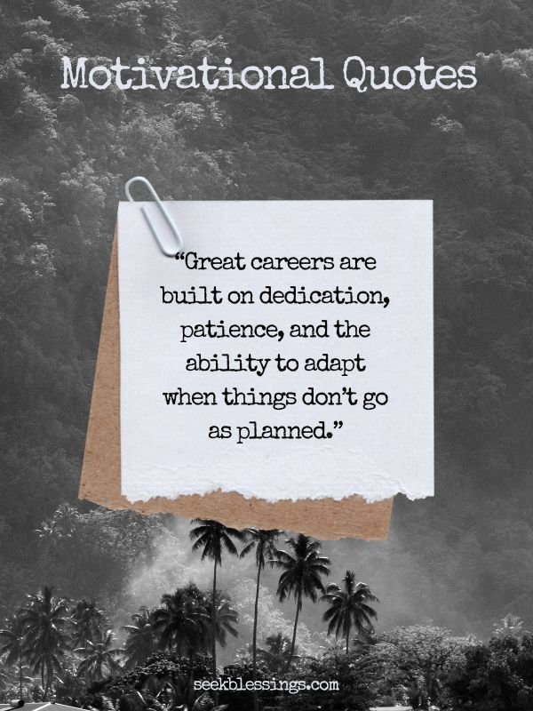 Motivational Quotes for Work, Career & Ambition
