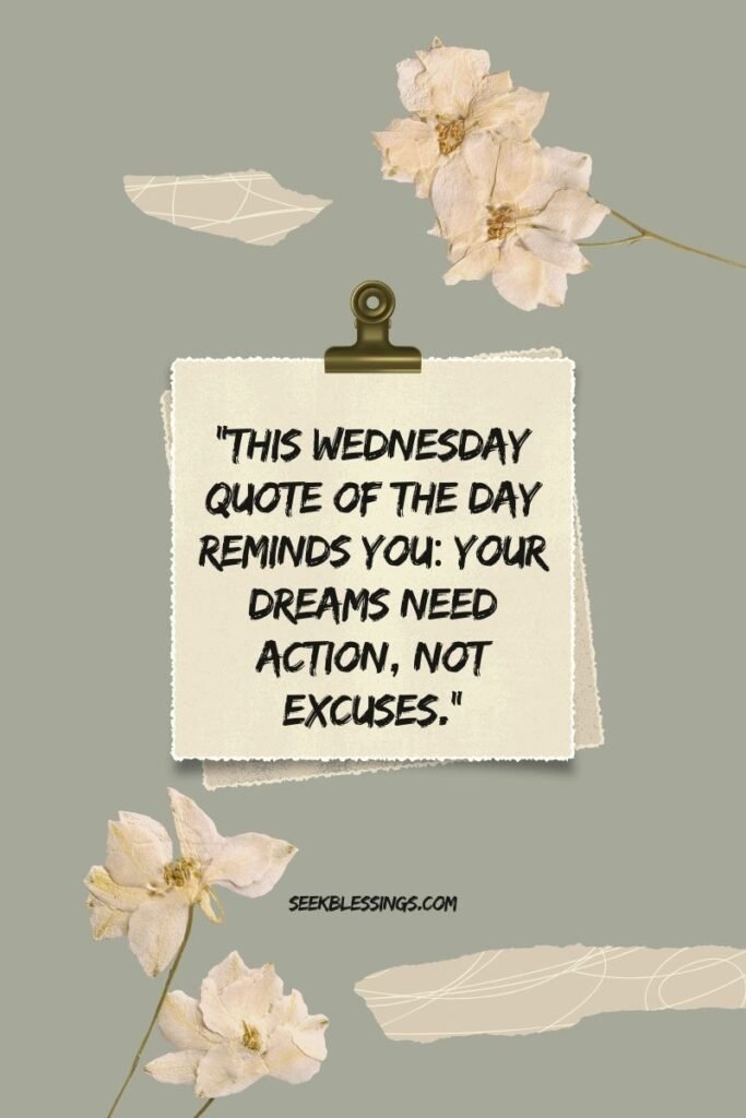 Motivational Wednesday Quotes