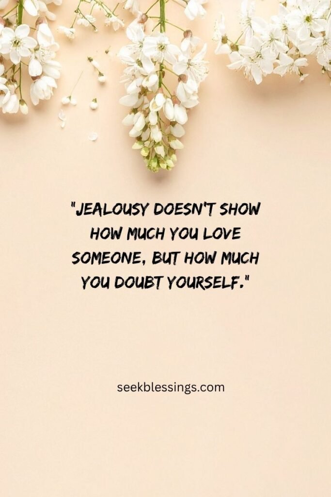 Relationship & Love Jealousy Quotes