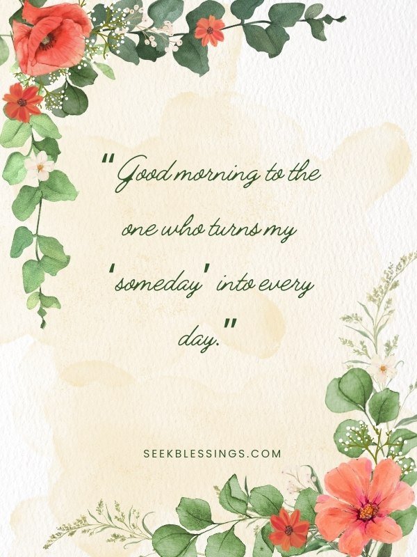 Romantic Good morning Quotes for her