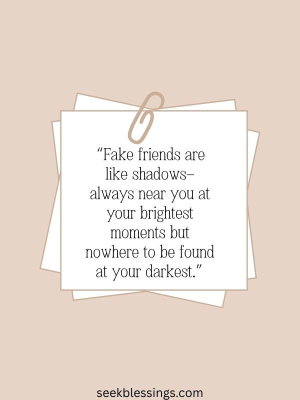 Sarcastic Quotes About Fake People