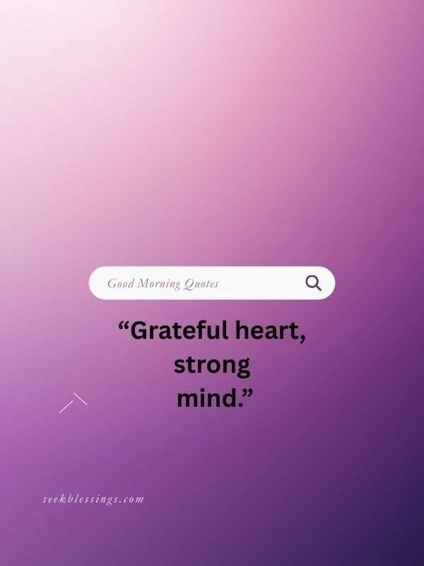 Short & Aesthetic Good Morning Quotes