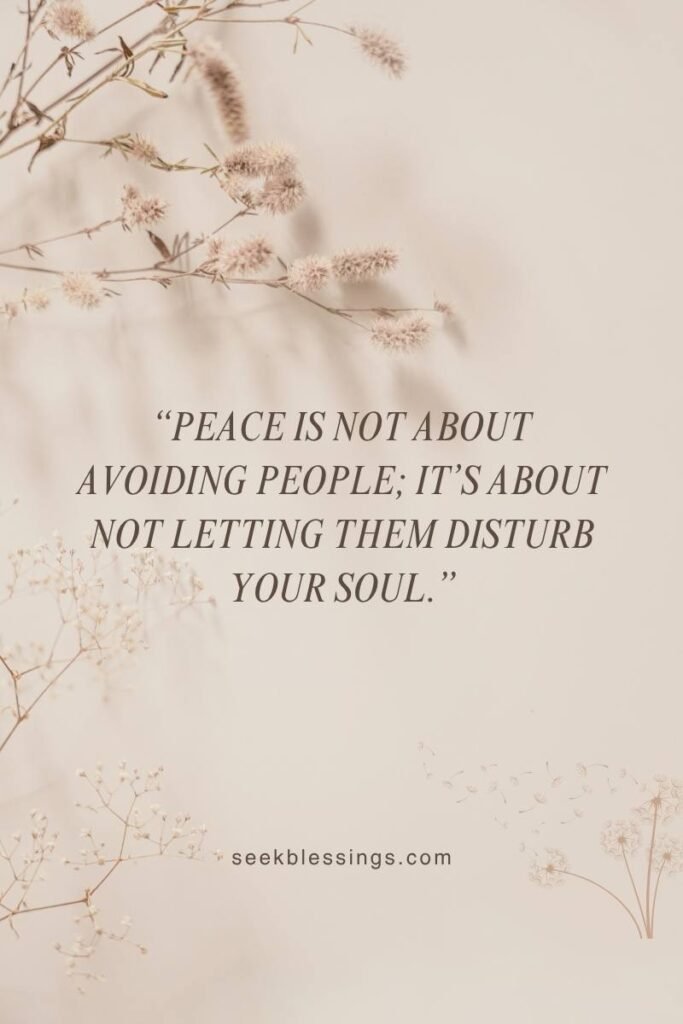 Short Inner Peace Quotes