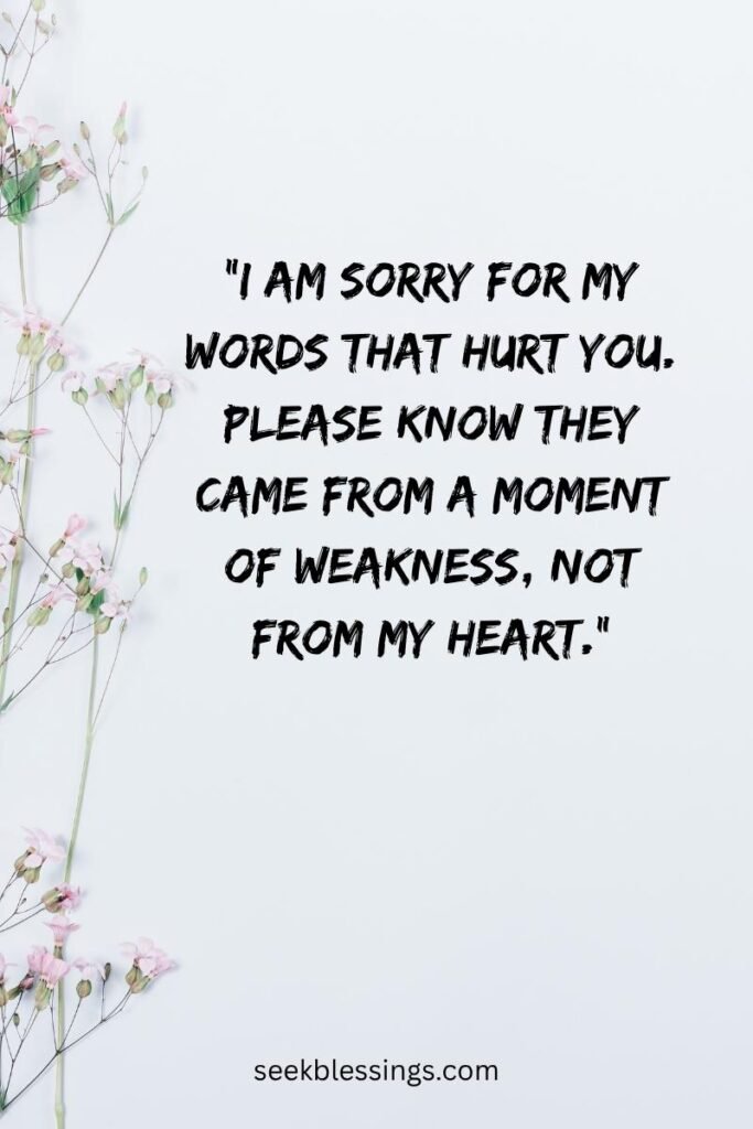 sorry quotes