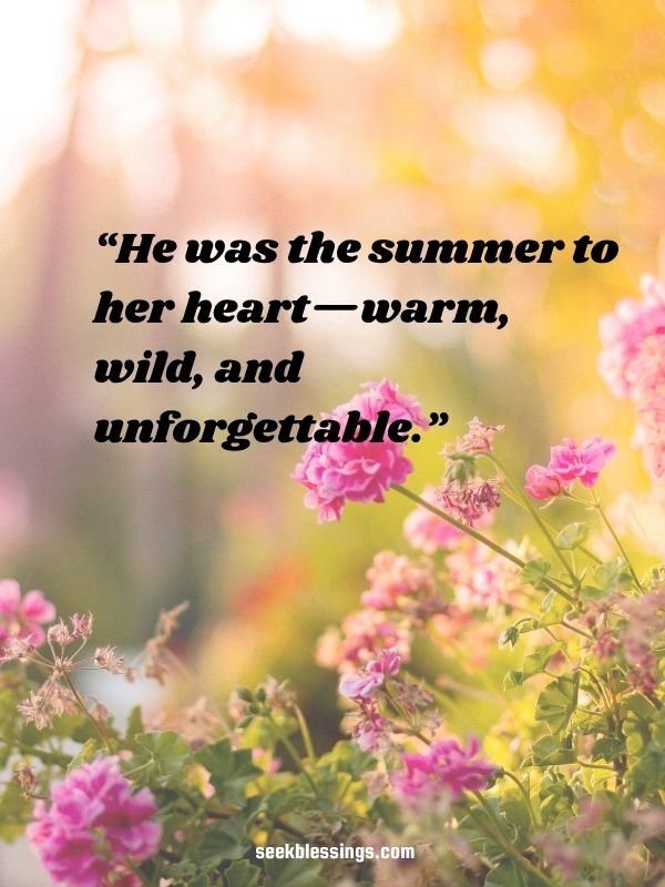 Summer Love & Romance Quotes (1)