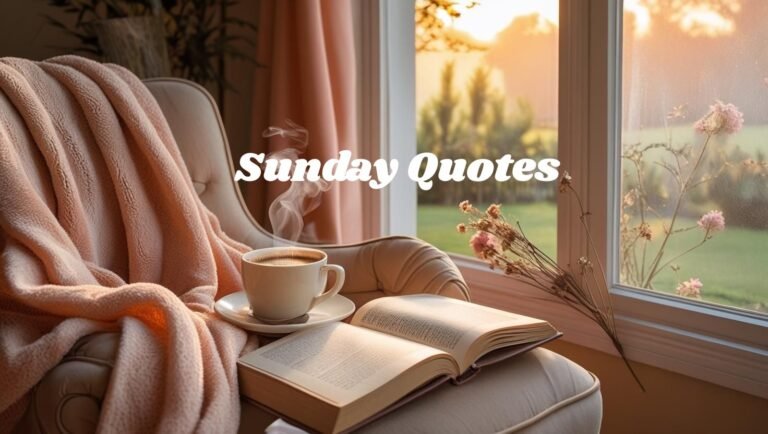 79+ Sunday Quotes & images to Brighten Your Soul & Bless Your Weekend