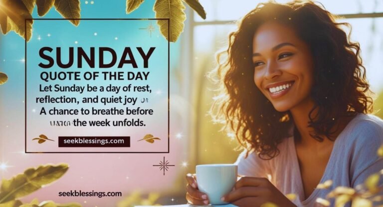 Sunday quote of the day