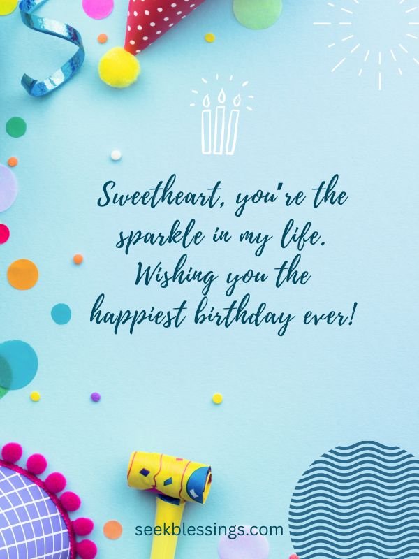 Sweet Birthday Messages for Girlfriend