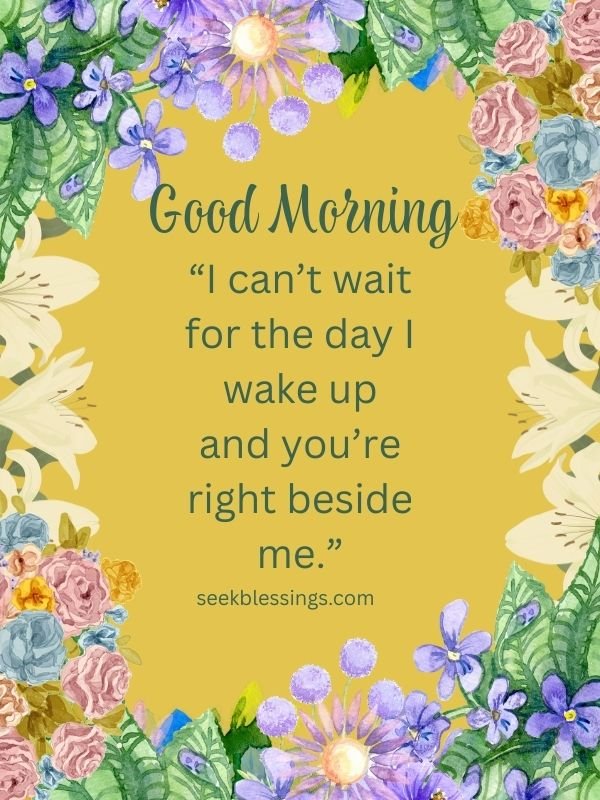 Sweet Good Morning for Him