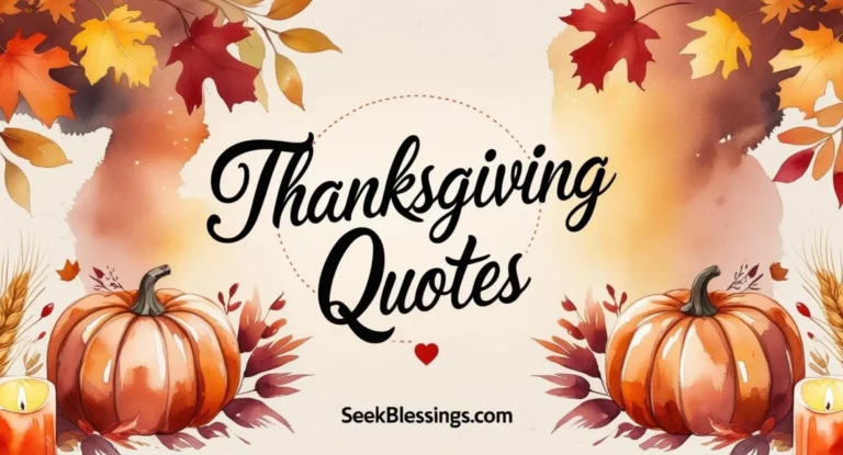 Thanksgiving Quotes