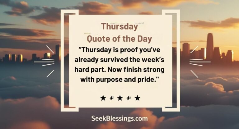 Thursday Quote of the Day