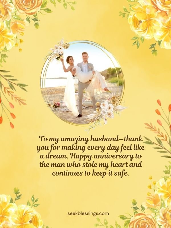 Wedding Anniversary Quotes for Husband
