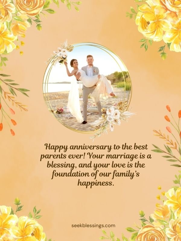 Wedding Anniversary Quotes for Parents