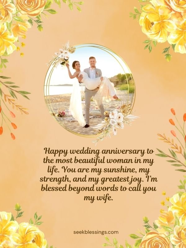 Wedding Anniversary Quotes for Wife