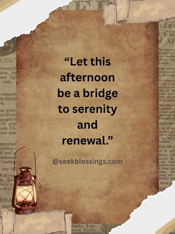 Friday Afternoon Blessings