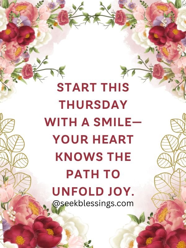 Christian & Spiritual Thursday Blessings