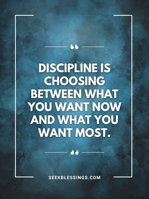 discipline Quotes