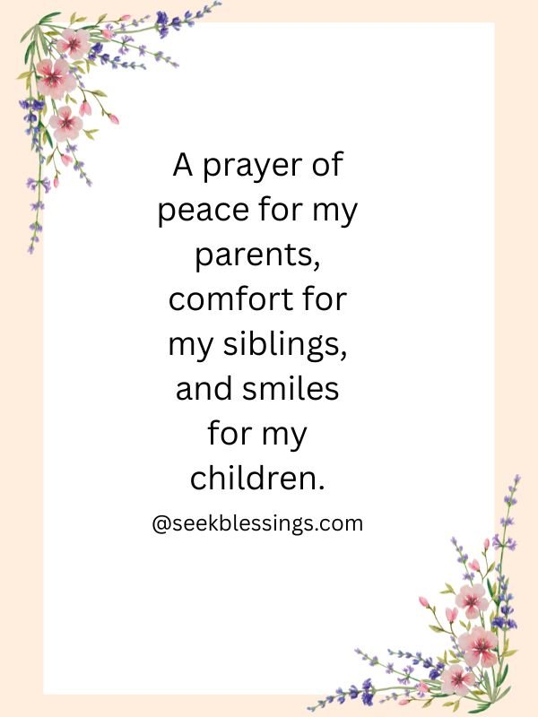 . Personalized & Family Blessings