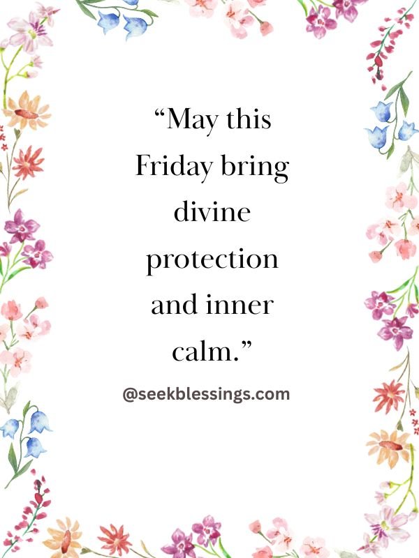 Friday Prayers and Spiritual Blessings