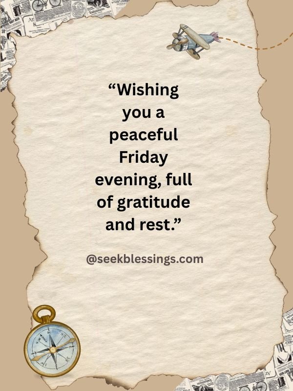 Friday Night and Evening Blessings