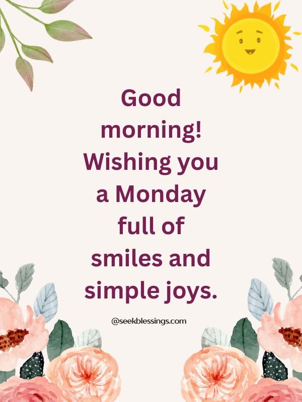 monday morning greetings