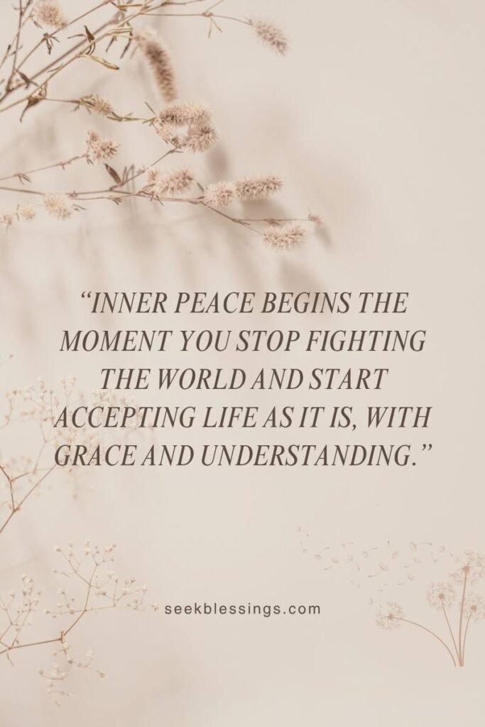 Inner Peace Quotes