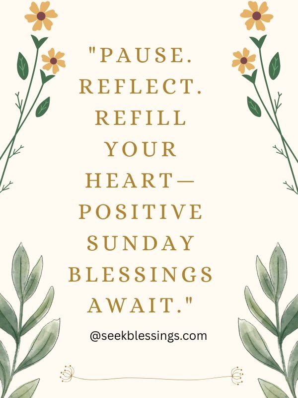 Inspirational and Positive Sunday Quotes