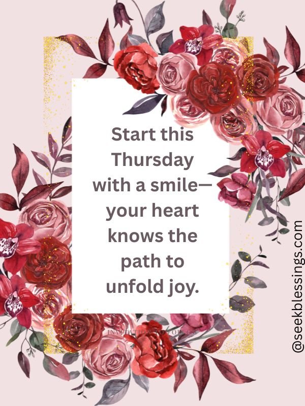 Positive Thursday Morning Quotes to Uplift Your Soul