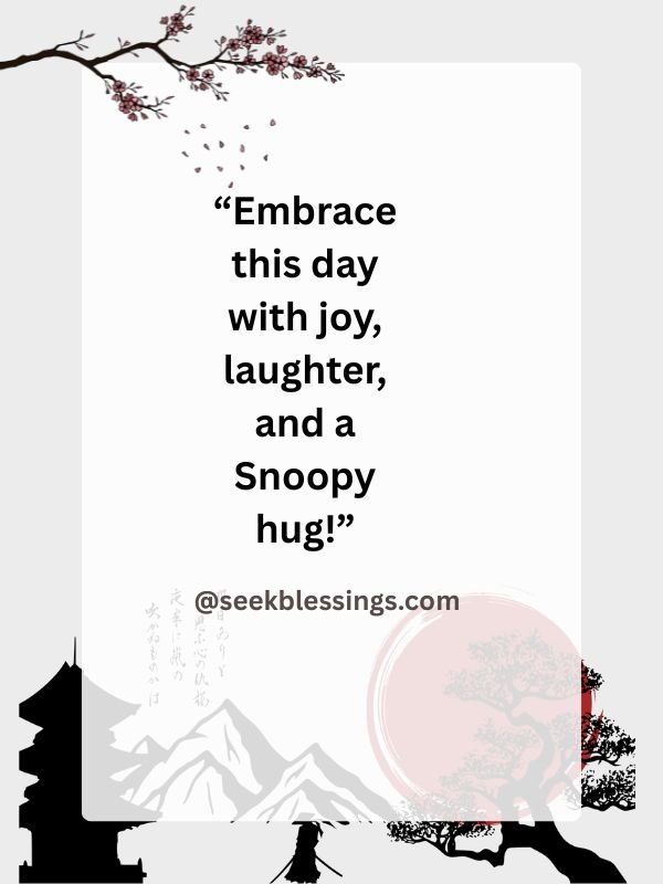 Snoopy and Cute Friday Blessings