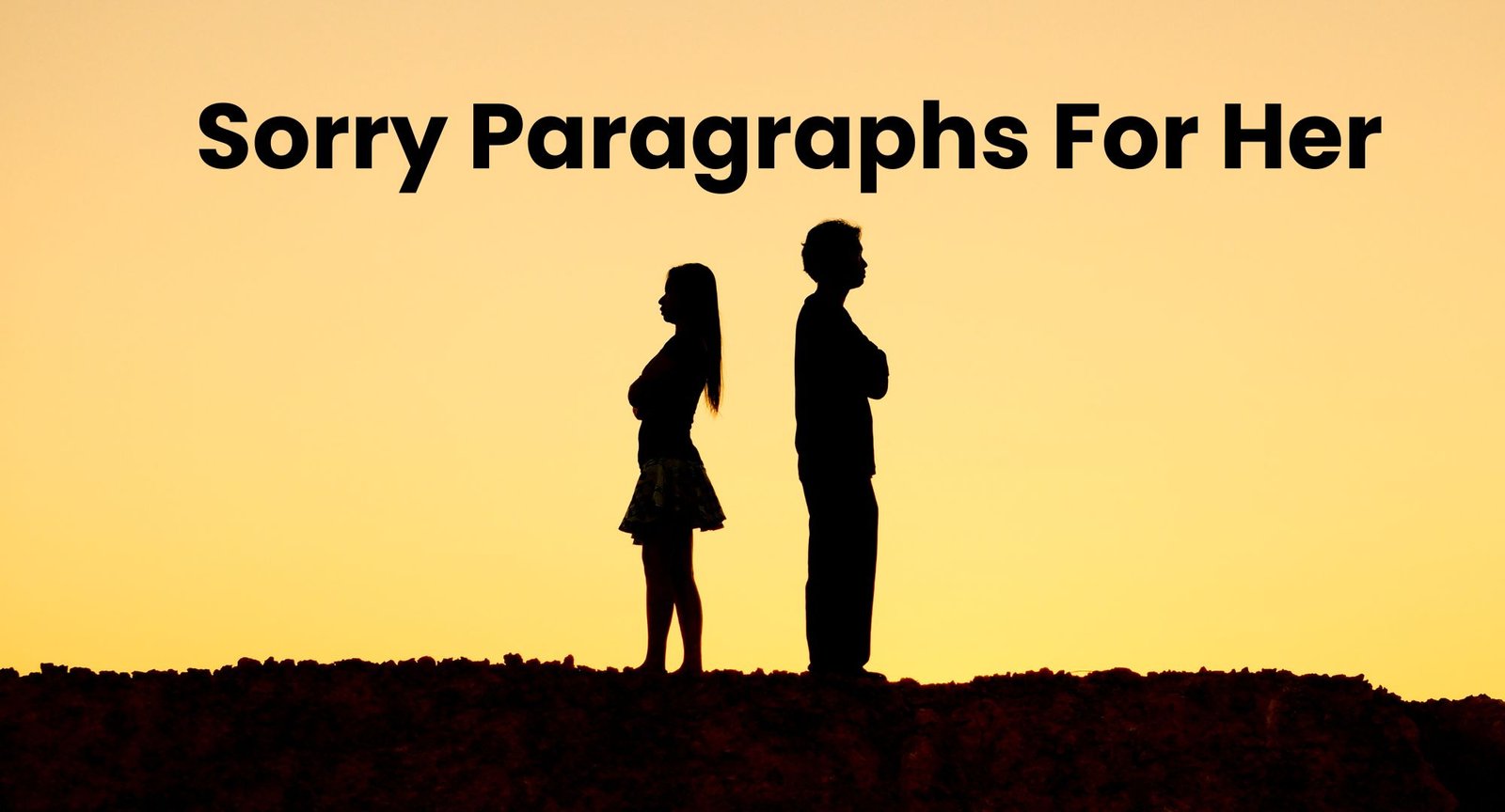 sorry paragraphs for her