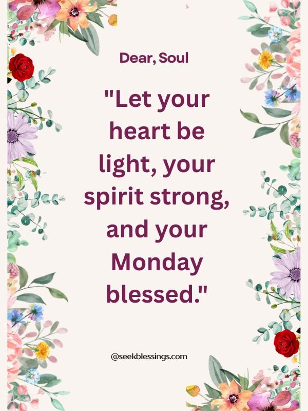 good morning monday blessings