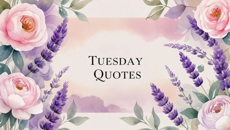 130+ Tuesday Quotes to Spark Joy, Energy & Positivity All Day
