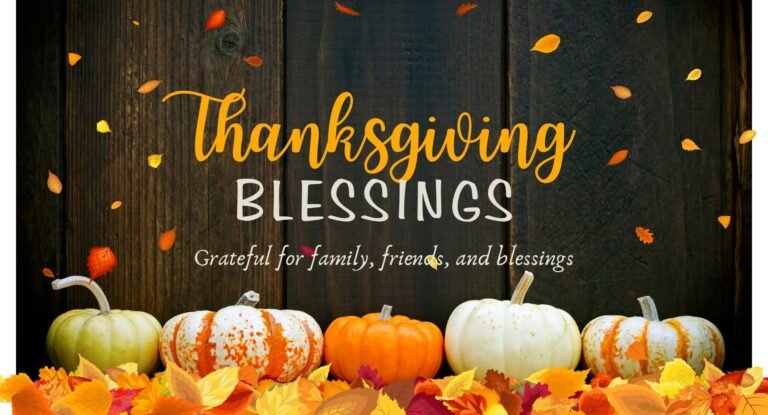 thanks giving blessings