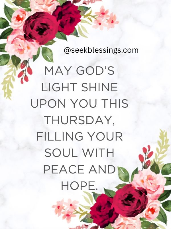 Thursday Morning Greetings