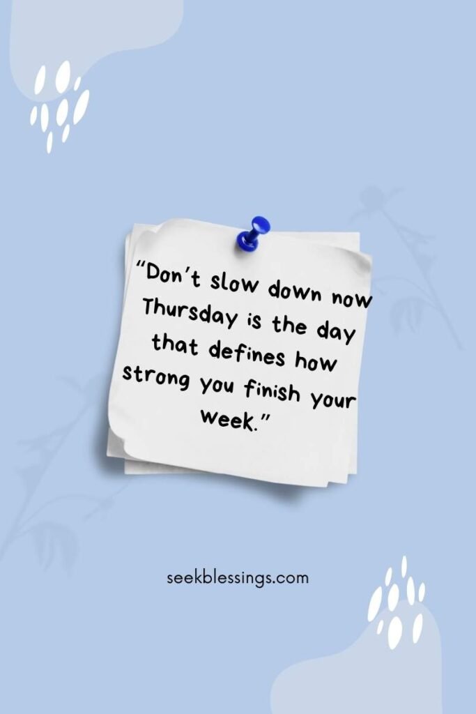 Thursday quote of the day