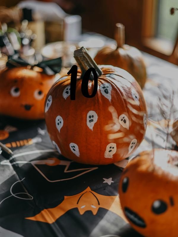 Spooky Halloween Pumpkin Painting Ideas