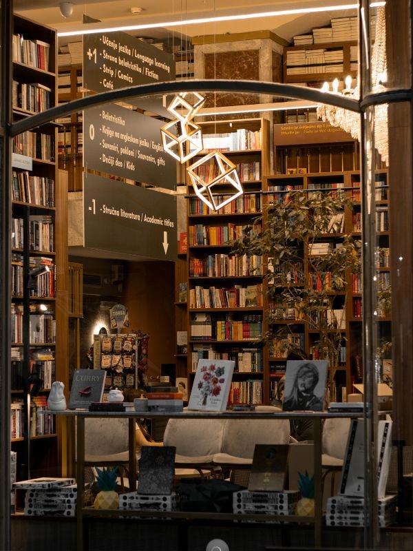 Bookstore + Café Crawl
