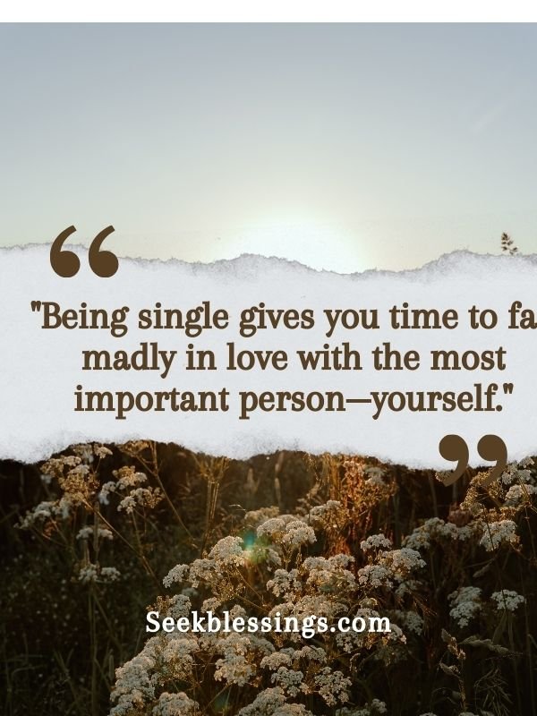 Self-Love Quotes for Singles